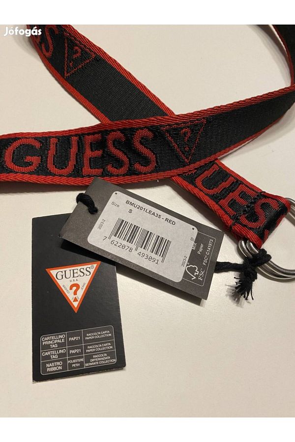 Guess belt red cheap