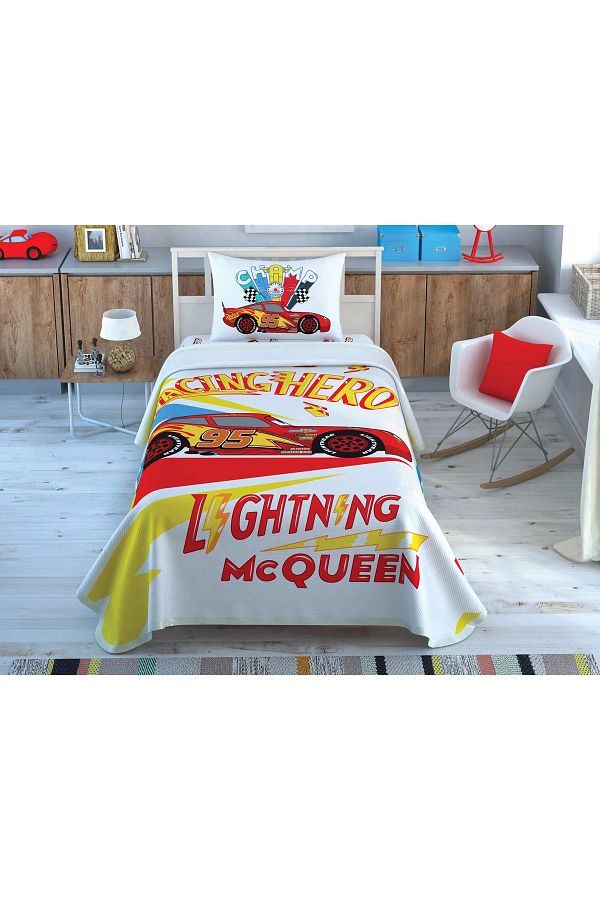 Taç-Disney Cars Kachow Cotton Licensed Pique Set 1