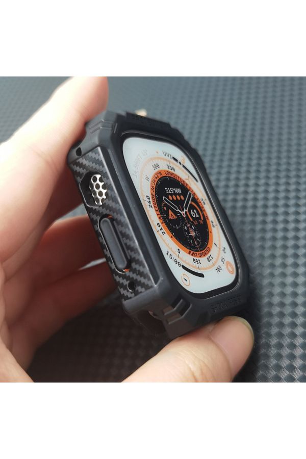 Apple watch rubber bumper top