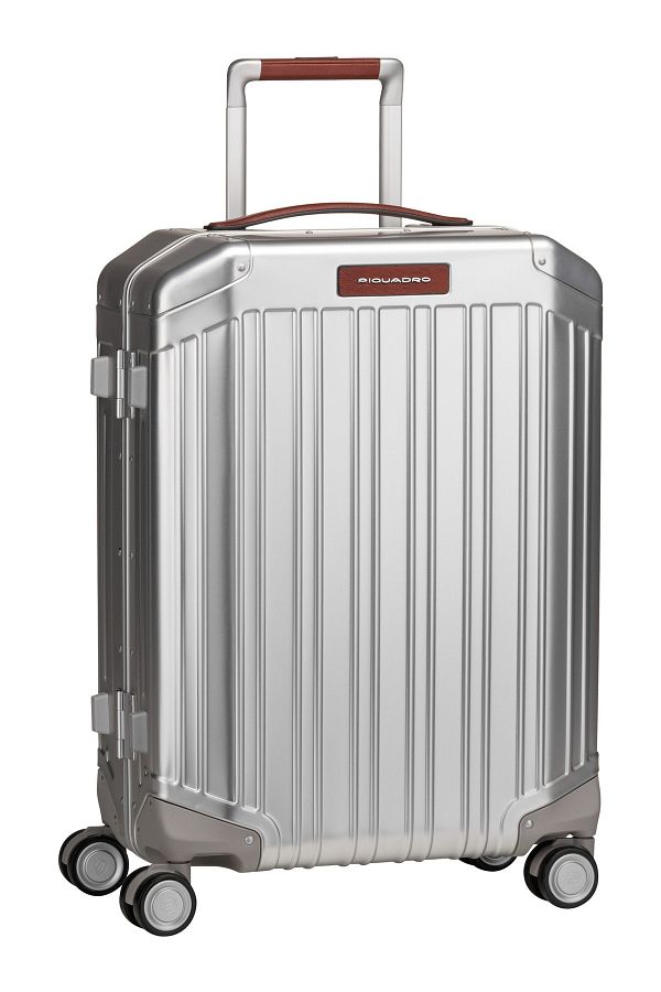 PIQUADRO-Koffer & Trolley PQ Alu Cabin Size Spinner 1