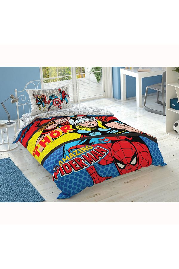 Taç-Marvel Comics Cotton Licensed Duvet Cover Set 1