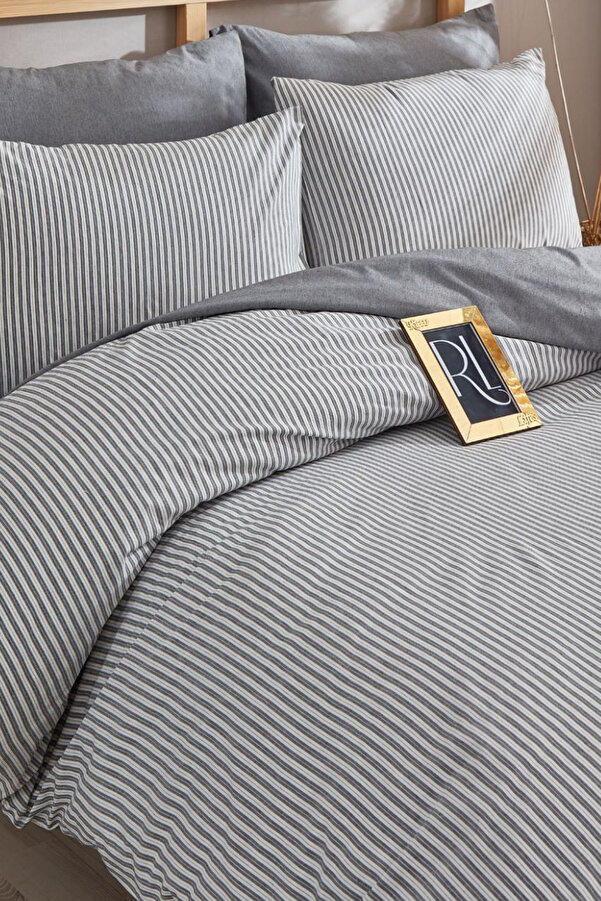 Ricco Lifes Çift Taraflı Çift Kişilik Çarşaflı Nevresim Takımı