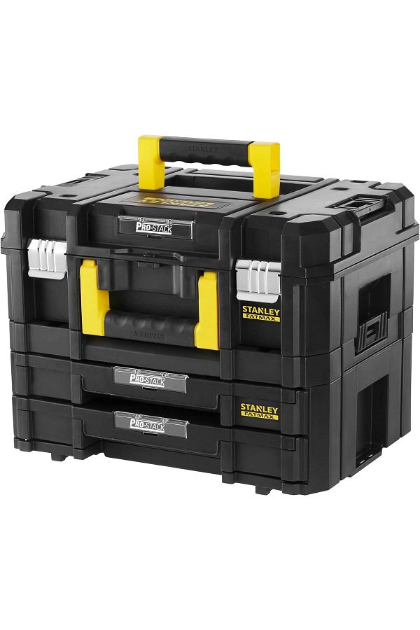 Stanley-Combo Kit Compatible With FATMAX FMST1-71981 Waterproof Tool Box And PRO-STACK Two-Drawer Chest 1