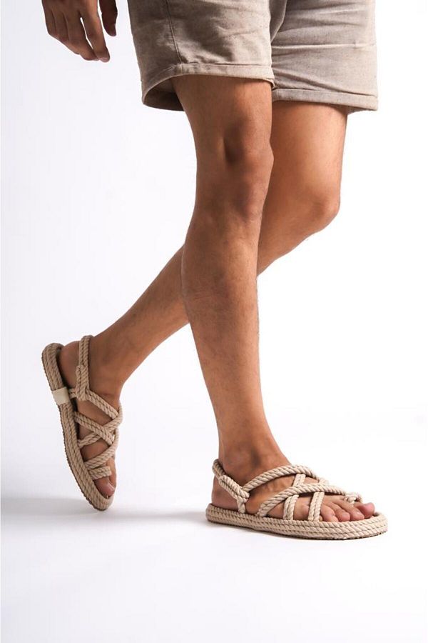 Rope sandals mens deals