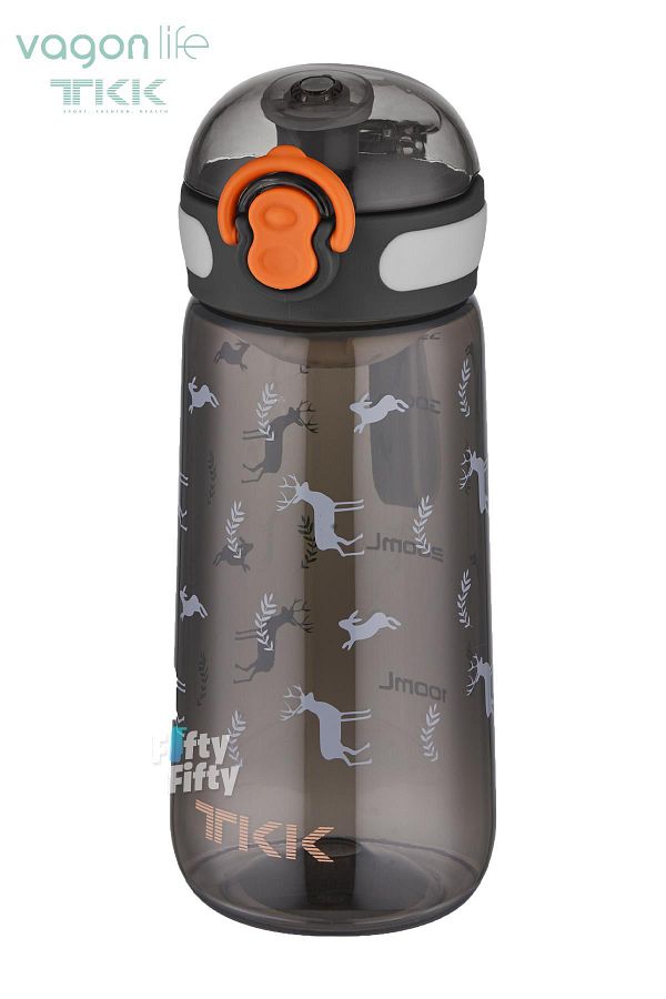 Vagonlife-TKK 400 ML Comfortable Drinking (Without Straw) Bpa Free Tritan Water Bottle with Carrying Strap FFTKK1005-400ML 1