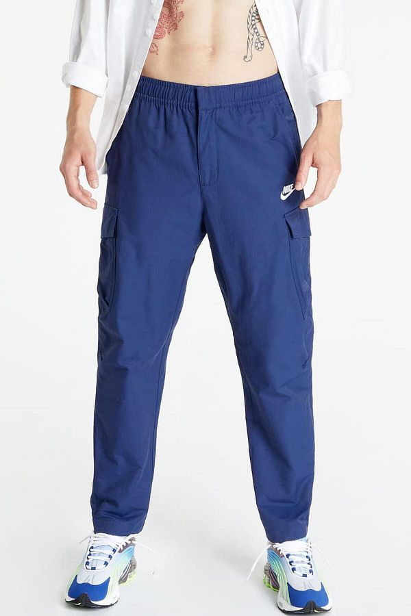 Navy blue nike sweats cheap