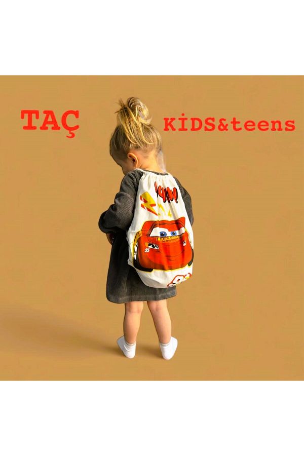 Taç-Drawstring Cloth Backpack Double Sided Print 1