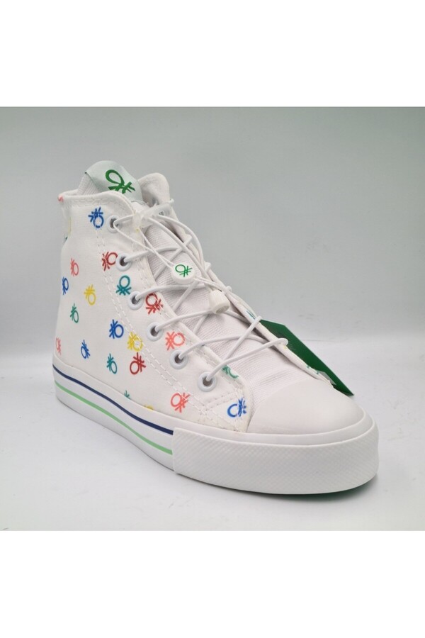 United Colors of Benetton Benetton 30183 White High Top Rubber