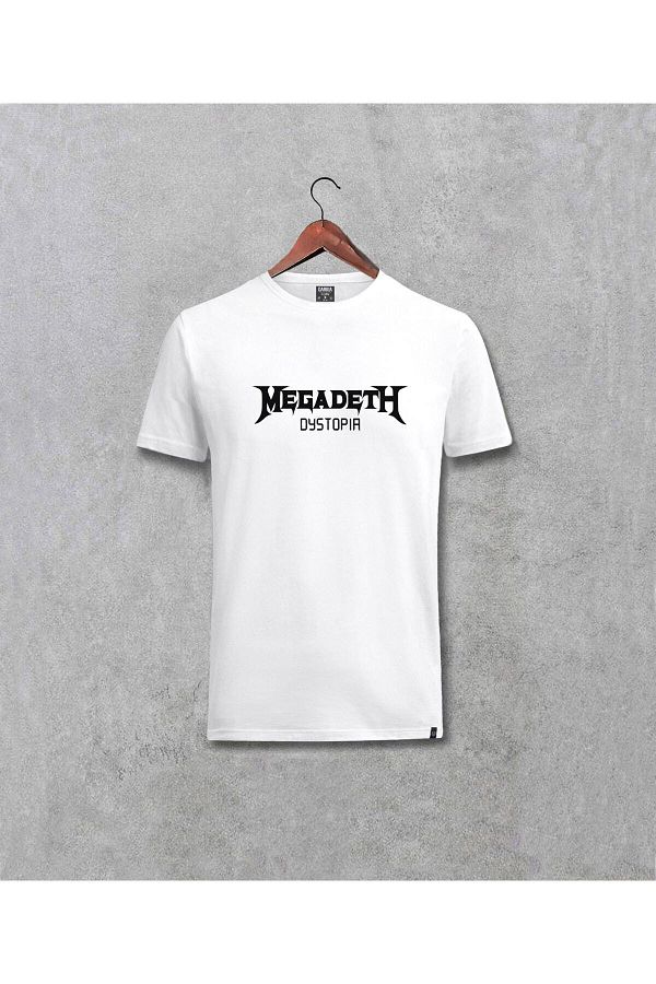 Pisa Art Megadeth Dystopia Printed Unisex T Shirt Trendyol