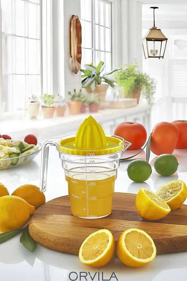 Orvila-Masterchef Metered Citrus Juicer 500 MlOrange Juicer and Lemon Squeezer 1