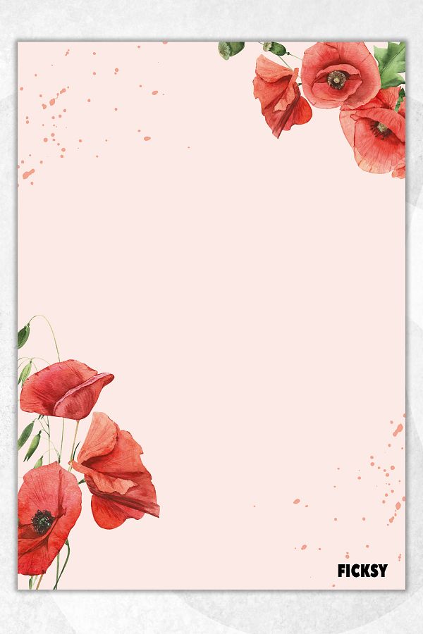 Ficksy-Flower Note Paper - A5 Size - 50 Sheets - Notepad - Memopad - Memo Pad - To Do List 1