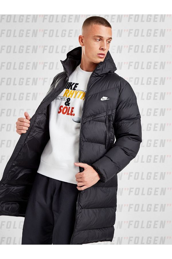 Nike Sportswear Storm Fit Windrunner Primaloft Filled Full Zip Hoodie Men s Long Parka Coat Trendyol