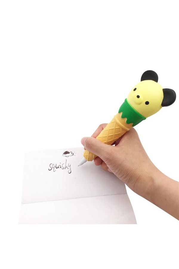 Hediye Vakti-Panda Ice Cream Squishy Gel Pen 1