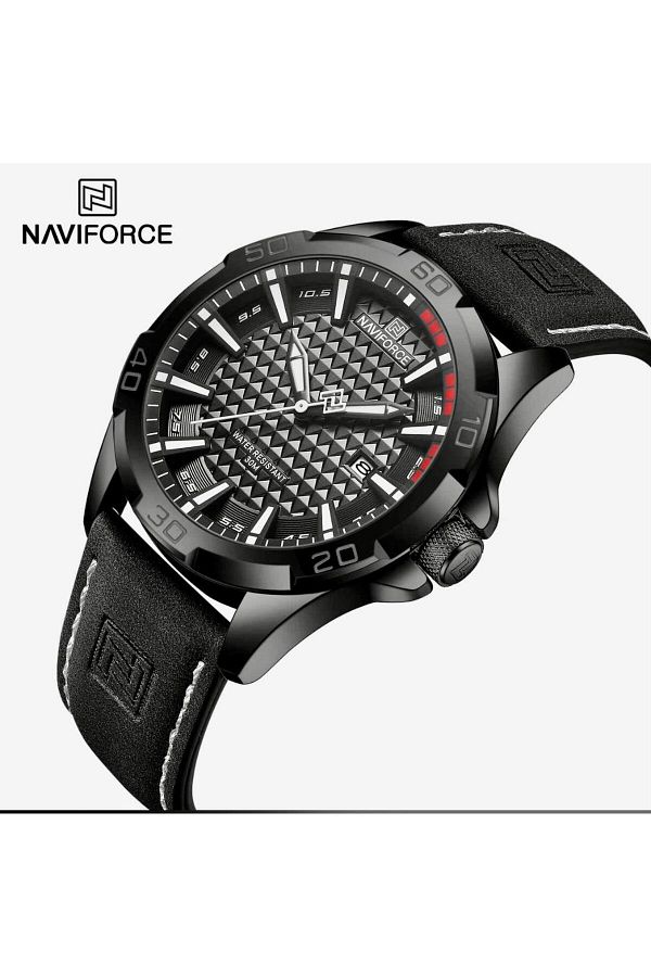 Naviforce Watch Black Black Trendyol