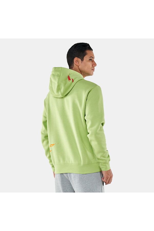 Nike Sportswear Sport Essentials Fleece Pullover Hoodie Green Men s Sweatshirt Trendyol