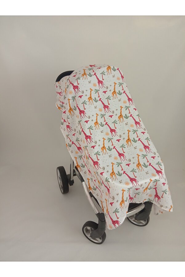 Wenaris Müslin Bebek Arabası Örtüsü