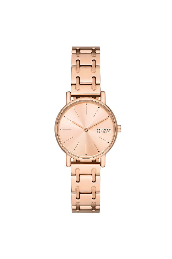 Skagen watch rose gold clearance