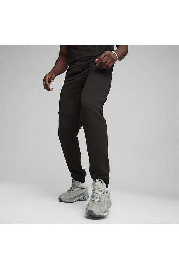 Puma Men s Black Tech Sweatpants 624388 01 Trendyol