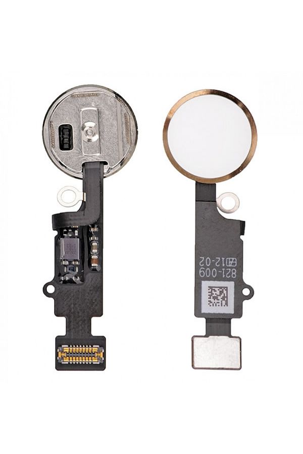 Nettech-Teknonet iPhone 8 Plus Compatible Clickable Home Key - Gold 1