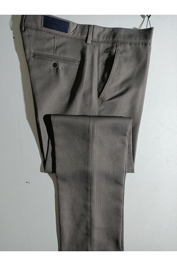 ATLIHAN-Kagi Classic Side Pocket Oxford Linen Trousers 1
