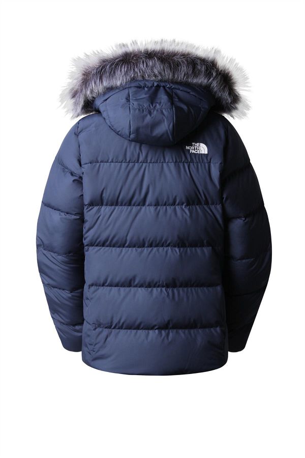 The North Face Gotham Women s Coat Navy Blue Trendyol
