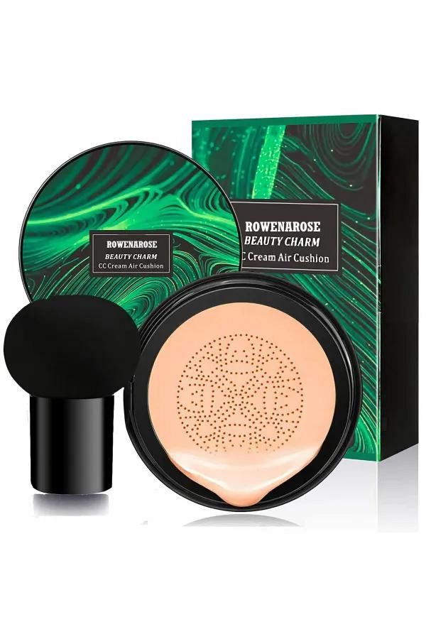 LastingBeauty-Salt Moisturizing Full Coverage Refreshing Foundation Air Cushion Sponge CC Foundation Cream 1