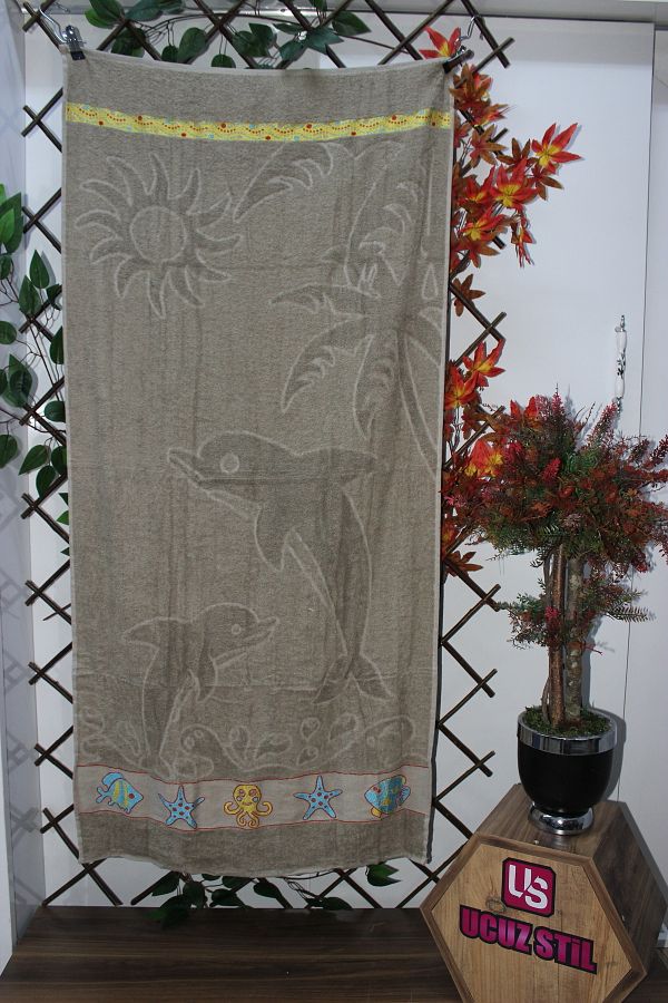 mikam-UNISEX PATTERNED BEACH TOWEL 70*140 SIZE WHAT THIN WHAT THICK LARGE TOWEL 1