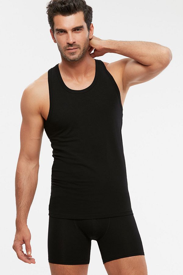Kom-Pachet de 2 Aytron Basic Halter Maillot Negru 1