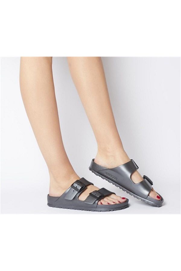 Birkenstock Arizona Eva Anthracite Women s Slippers 010014980 V4 Trendyol