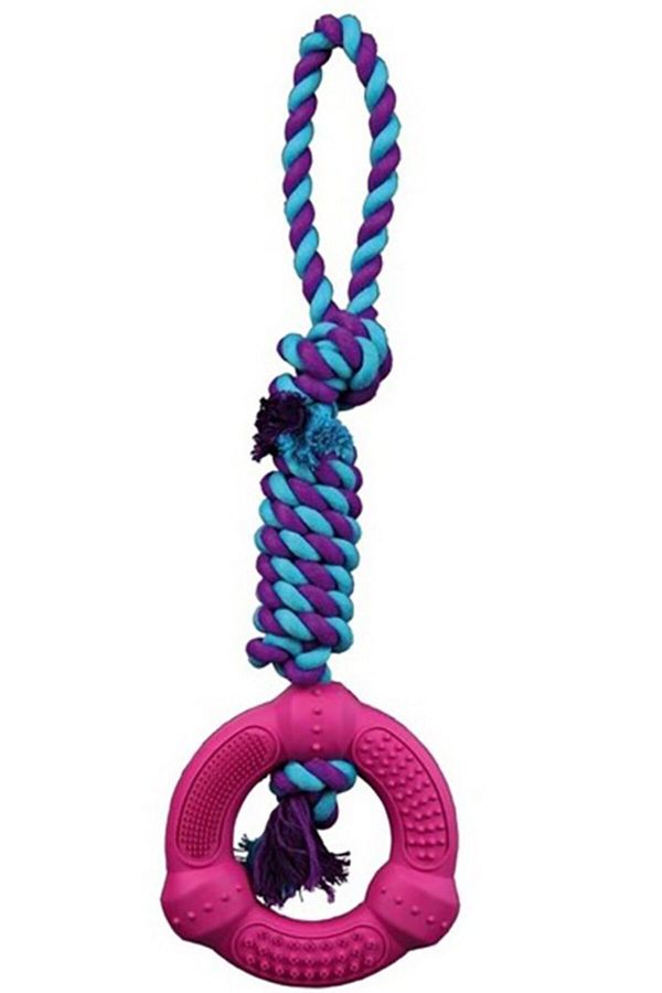 Trixie-Dog Toy with String 12cm 41cm 1