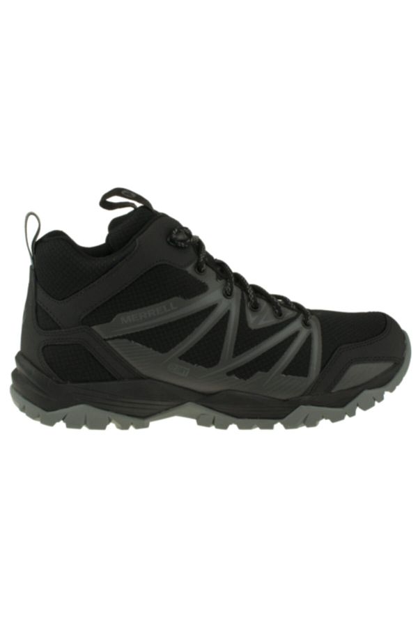 Merrell J35825 Capra Rise Mid Waterproof Black Men s Outdoor Boots Trendyol