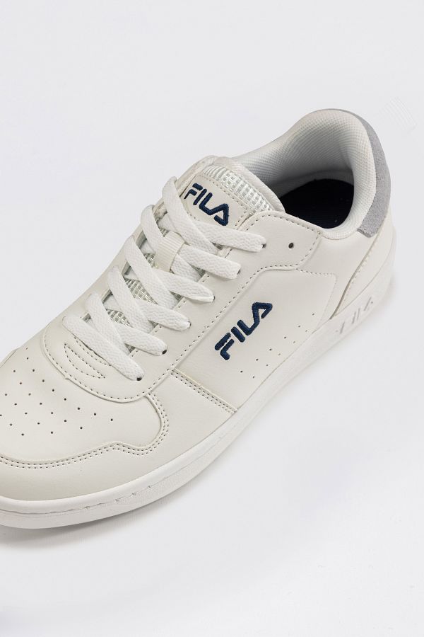 Fila white flat shoes online
