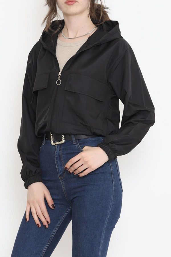 Crop raincoat best sale
