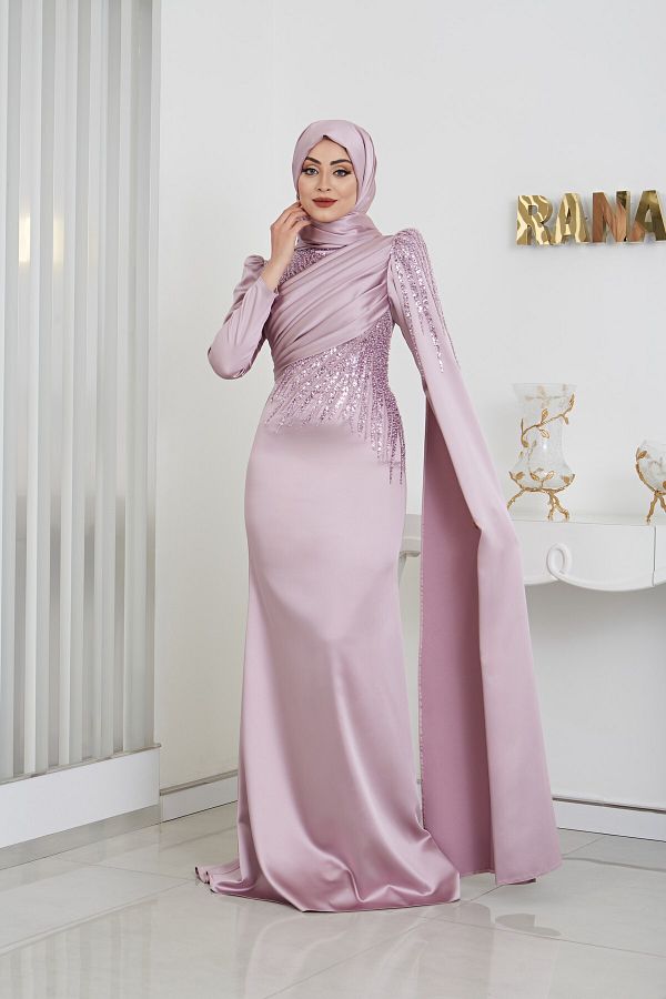 Rana Zenn-NOURA EVENING DRESS LILA 1