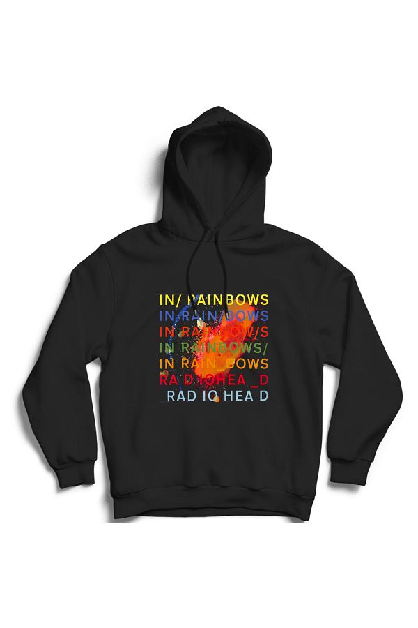 The Fame Radiohead In Rainbows Rock Metal Music Hooded Hoodie Sweatshirt Trendyol