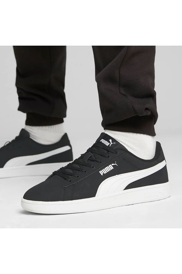 Puma Smash Buck Black White Sneaker Sports Shoes Trendyol