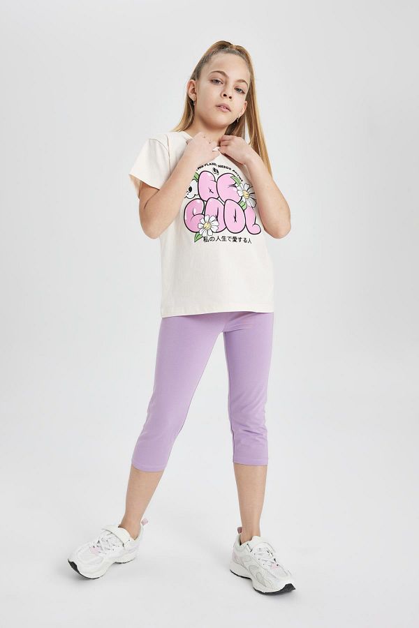 DeFacto-Girl's Midi Basic Solid Tights B5656A824Sm 1