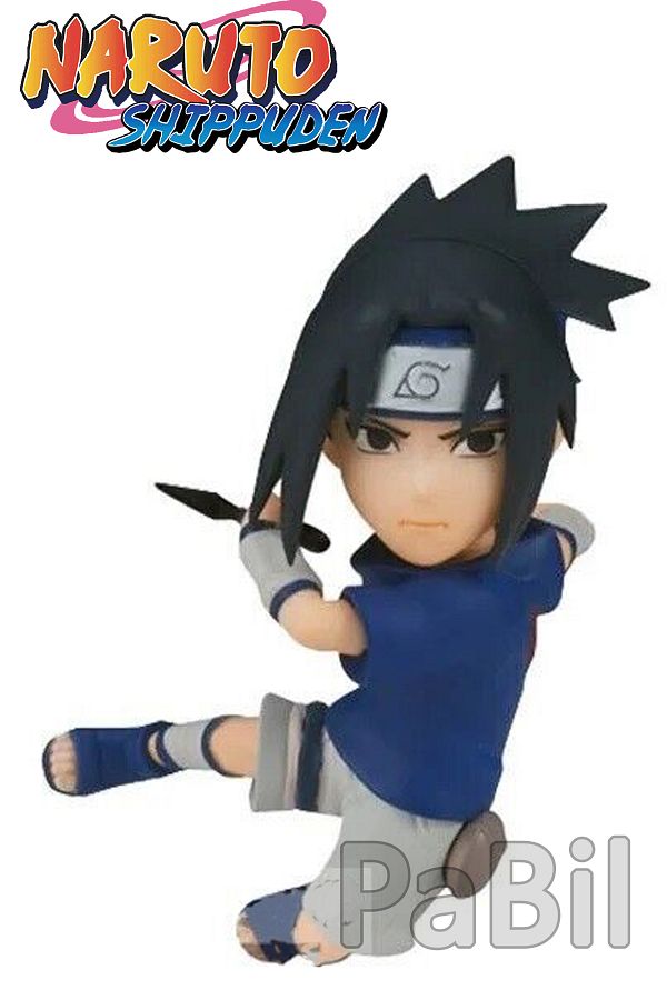 PaBil-Naruto Shippuuden - Wcw Series 7 cm Sasuke 2 Character Action Figure Toy 1