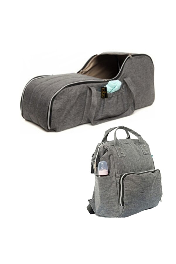 Özgün Baby Yerli Anne Bebek Bakım Çantası Ve Port Bebe