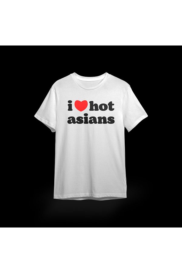 sznwear-I LOVE HOT ASIANS tee shirt 1