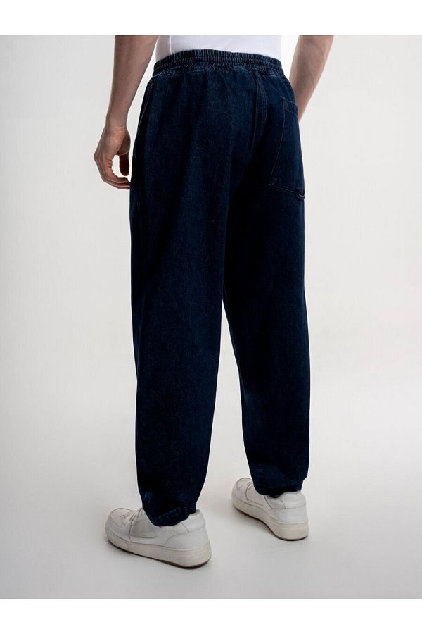 Loft Men s Slouchy Fit Elastic Waist Trousers Trendyol