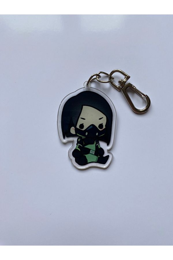 Hara Company Valorant Game Viper Game Keychain Bag Ornament Trendyol