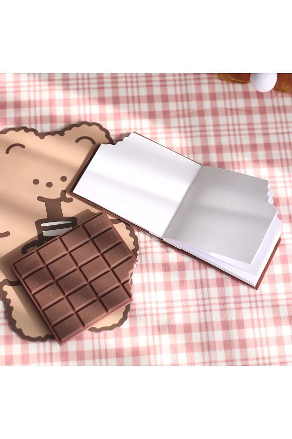 BLUE SİDE-Pinterest Style Gift Notepad Chocolate Scented Notepad 1