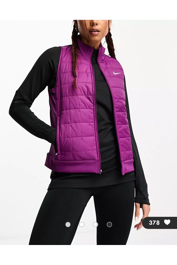 Nike therma full zip vest cheap