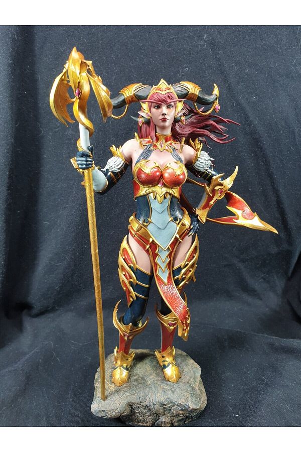 YILDIRIM AVANGART-World Of Warcraft Alexstrasza Figure WOW Dragon Queen Object 25CM Large Size 1