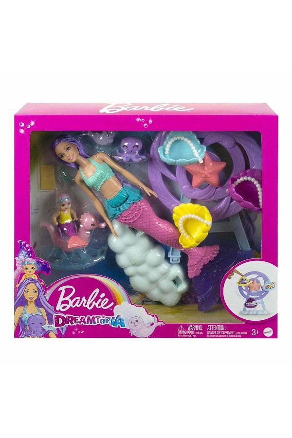 Barbie Dreamtopia Mermaid Baby and Kids Playground Age 3 and up HLC30 Trendyol