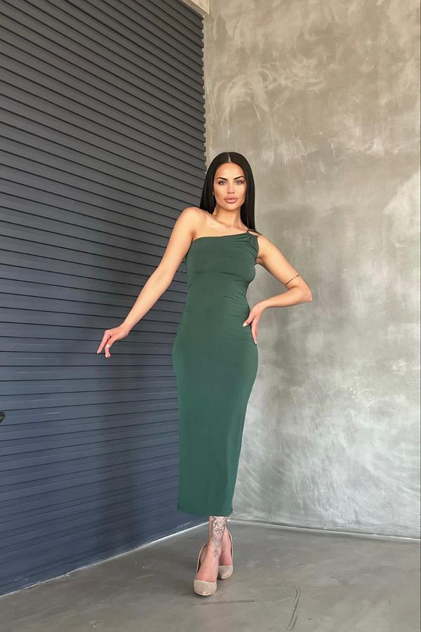 Khaki pencil dress online