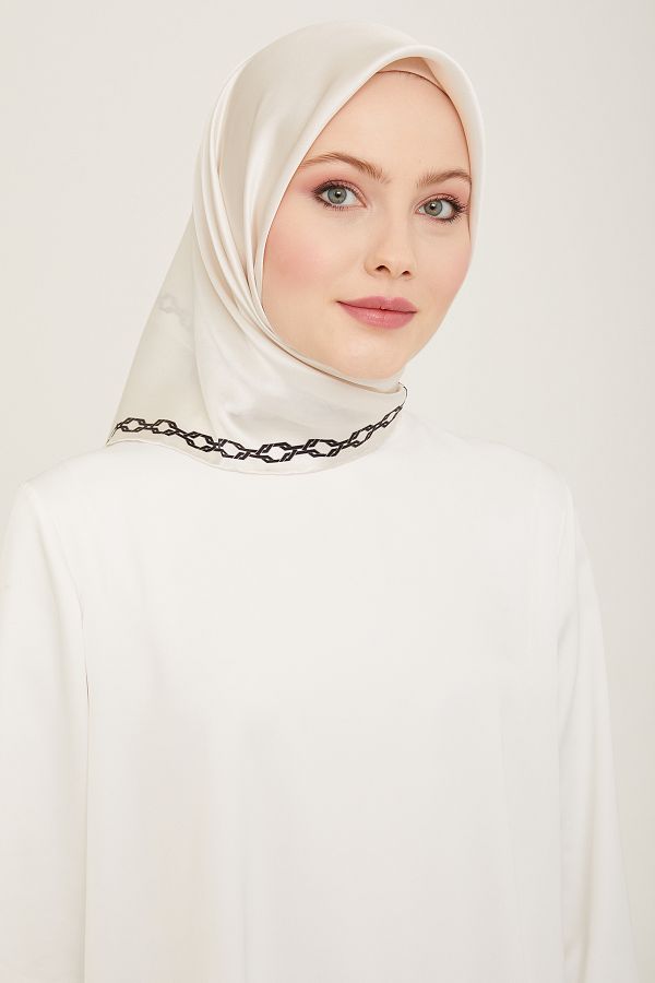 Armine-EșARFĂ DE MĂTASE ARMINE 9154D (TWİLL) 1