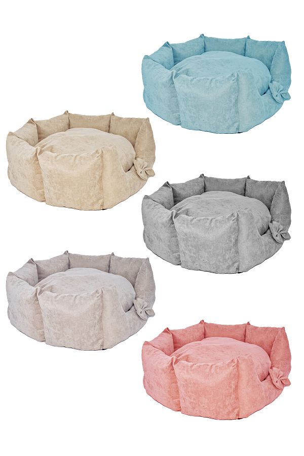 Patiderm-Plus Hexagon Cat Dog Bed Cut Out - Mixed Color 1