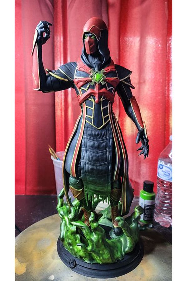 YILDIRIM AVANGART Mortal Kombat Ermac Figure Mortal Kombat Ermac Object Large Size 25CM Trendyol